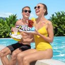 Flytande Dryckeshållare Bestway Ölmotiv - Pool & Spabad