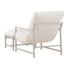 Loungefåtölj med Fotpall Utomhus - Venture Home Corso Beige inkl. dynor