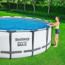 Pooltäcke - Bestway Poolöverdrag Ø 210 cm