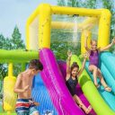 Uppblåsbar Barnpool Bestway - Vattenpark med Hinderbana 7,10 m