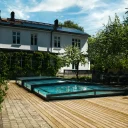 Pooltak Leia Compact 3x6 Antracit - Självmontering (Byggsats)