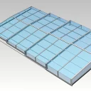 Pooltak Leia Compact 4x8 Antracit - Självmontering (Byggsats)