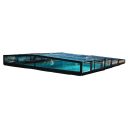 Pooltak Leia Compact 4x8 Antracit - Självmontering (Byggsats)