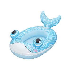Uppblåsbar Badleksak Bestway Playa Pal Babybåt 105 x 65 cm Blå