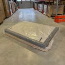 Utförsäljning Spalock 231x191 cm R15 Svart