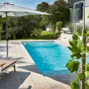 Glasfiberpool Gullberg & Jansson Aphrodite 800 3,8x8x1,5 m
