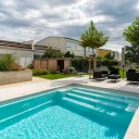 Glasfiberpool Gullberg & Jansson Aphrodite 800 3,8x8x1,5 m