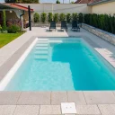 Glasfiberpool Gullberg & Jansson Arcadia 620 3,3x6,24x1,5 m