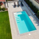 Glasfiberpool Gullberg & Jansson Arcadia 620 3,3x6,24x1,5 m