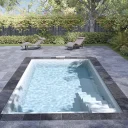 Glasfiberpool Gullberg & Jansson Arcadia 620 3,3x6,24x1,5 m