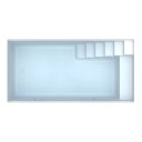 Glasfiberpool Gullberg & Jansson Arcadia 620 3,3x6,24x1,5 m