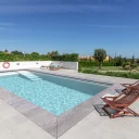 Glasfiberpool Gullberg & Jansson Arcadia 720 3,3x7,24x1,5 m