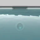 Glasfiberpool Gullberg & Jansson Arcadia 720 3,3x7,24x1,5 m