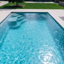 Glasfiberpool Gullberg & Jansson Atlantis 650 3,8x6,5x1,5 m