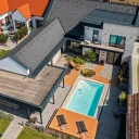 Glasfiberpool Gullberg & Jansson Atlantis 650 3,8x6,5x1,5 m