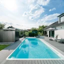 Glasfiberpool Gullberg & Jansson Aurora 750 L 3,8x7,5x1,5 m