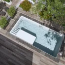 Glasfiberpool Gullberg & Jansson Avalon 760 3,8x7,64x1,5 m