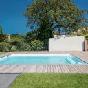 Glasfiberpool Gullberg & Jansson Erato 800 3,8x8x1,5 m