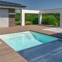 Glasfiberpool Gullberg & Jansson Erato 800 3,8x8x1,5 m