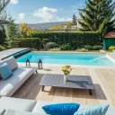 Glasfiberpool Gullberg & Jansson Erato 800 3,8x8x1,5 m
