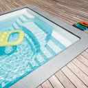 Glasfiberpool Gullberg & Jansson Erato 800 3,8x8x1,5 m