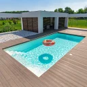 Glasfiberpool Gullberg & Jansson Erato 800 3,8x8x1,5 m