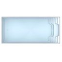 Glasfiberpool Gullberg & Jansson Erato 800 3,8x8x1,5 m