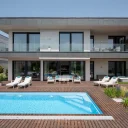 Glasfiberpool Gullberg & Jansson Kleio 750 3,8x7,5x1,5 m