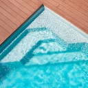 Glasfiberpool Gullberg & Jansson Kleio 750 3,8x7,5x1,5 m