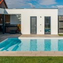 Glasfiberpool Gullberg & Jansson Minerva 710 3,8x7,1x1,5 m