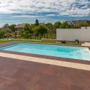 Glasfiberpool Gullberg & Jansson Minerva 710 3,8x7,1x1,5 m