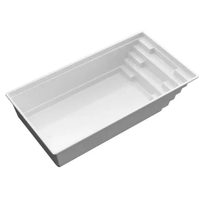 Glasfiberpool Gullberg & Jansson Minerva 710 3,8x7,1x1,5 m