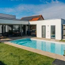 Glasfiberpool Gullberg & Jansson Minerva 710 3,8x7,1x1,5 m