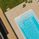 Glasfiberpool Gullberg & Jansson Pico 450 2,5x4,5x1,4 m