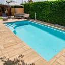 Glasfiberpool Gullberg & Jansson Taurus 650 3,8x6,5x1,5 m