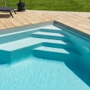 Glasfiberpool Gullberg & Jansson Taurus 650 3,8x6,5x1,5 m