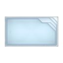 Glasfiberpool Gullberg & Jansson Taurus 650 3,8x6,5x1,5 m