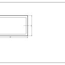 Installationsram Mirrorskimmer