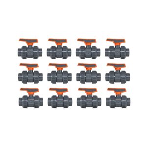 PVC Kulventil 63 mm för Limmontering 12-pack