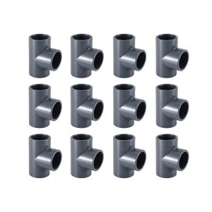 PVC T-Rör 63 mm för Limmontering 12-pack