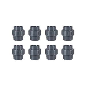 PVC Unionskoppling 63 mm för Limmontering 8-pack
