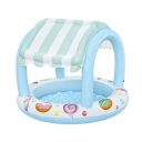 Uppblåsbar Barnpool Bestway 104x84 cm med Solskydd