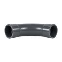 PVC Långböj 90° 32 mm för Limmontering