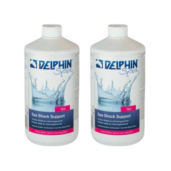 Aktivt Syre Aktivator Delphin Spa Shock Support 1L 2-pack