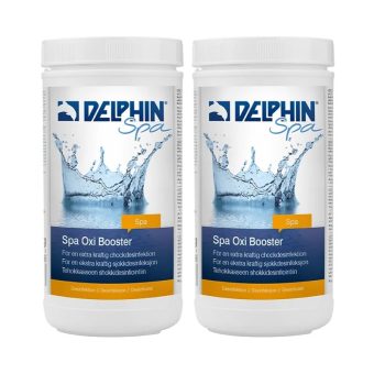 Aktivt Syre och Klorgranulat Delphin Spa Oxi Booster 1kg 2-pack