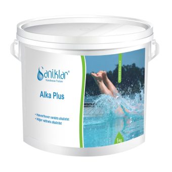 Alkalinitetshöjare Saniklar Alka Plus Granulat 5kg framifrån