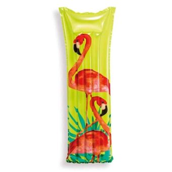 Badmadrass Intex 183x69cm flamingo