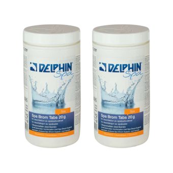 Bromtabletter Delphin Spa Brom Tabs 20g, 1kg 2-pack