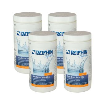 Bromtabletter Delphin Spa Brom Tabs 20g, 1kg 4-pack