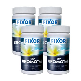 Bromtabletter SPA Fixor by Nitor Bromotabs 20g, 1kg 4-pack